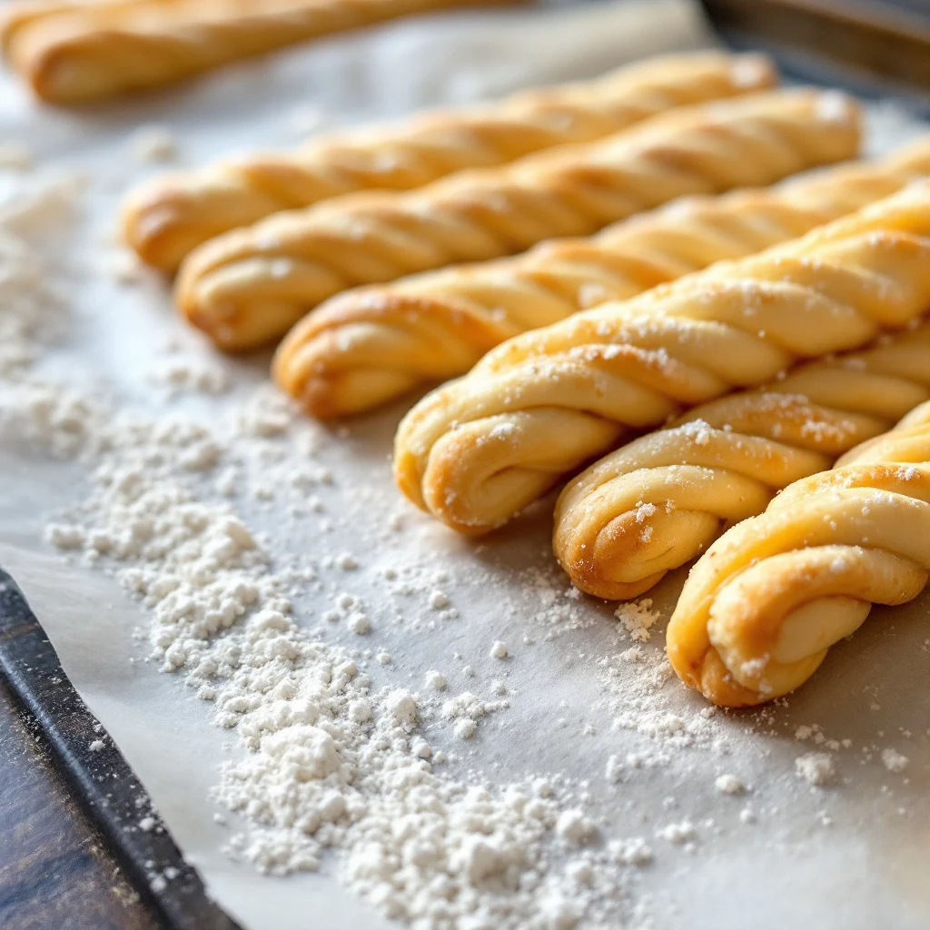 sacchi di farina di semola di grano duro accatastati in magazzino
