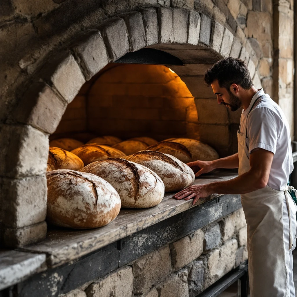 grissini stirati torinesi allineati su carta da forno